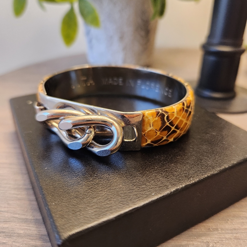Vita Snakeskin Bracelet Made in Florence